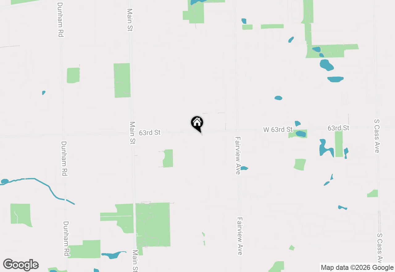 Map of (Address confidential), Downers Grove, Illinois 60516