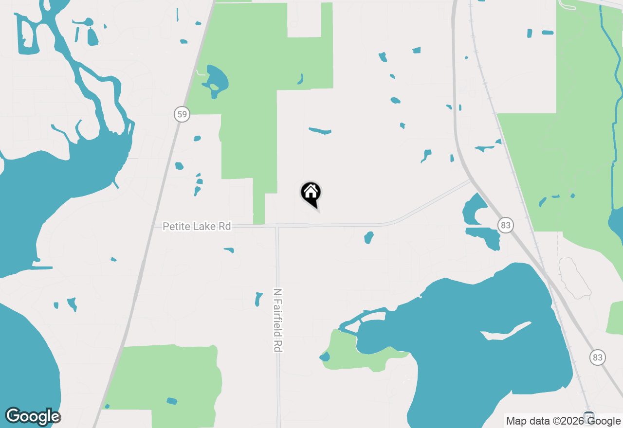 Map of 724 Petite Lake Road, Lake Villa, IL 60046