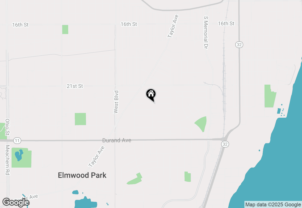 Map of 2400 Ashland Ave, Racine, WI 53403