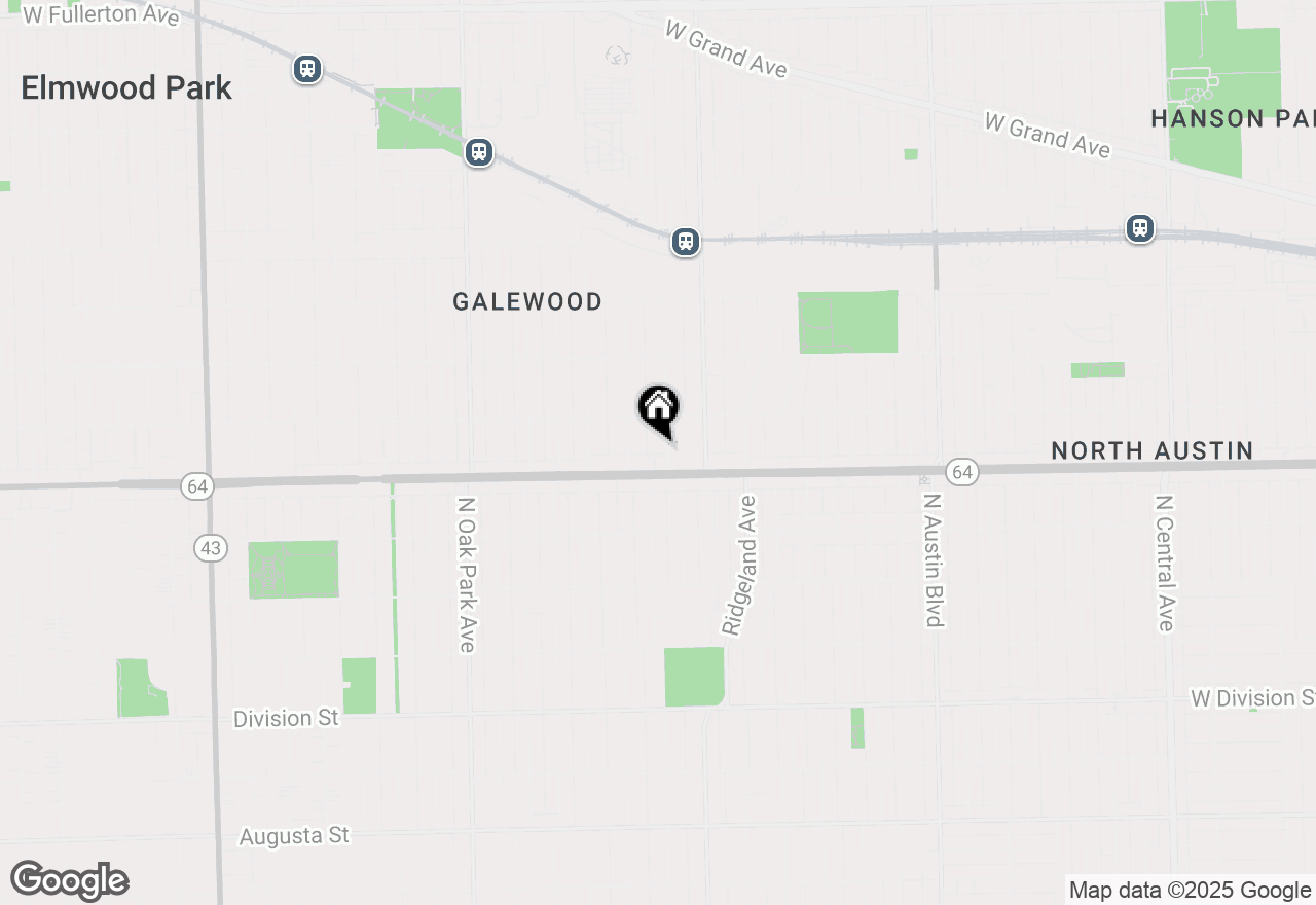 Map of 1620 N Nagle Avenue, Chicago, IL 60707