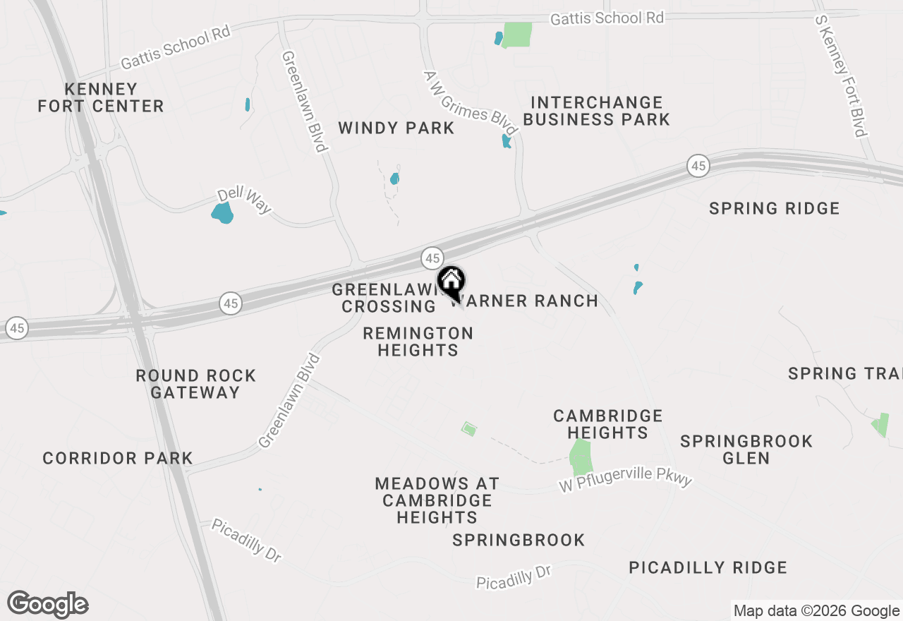Map of 3114 Jazz St, Round Rock, TX 78664