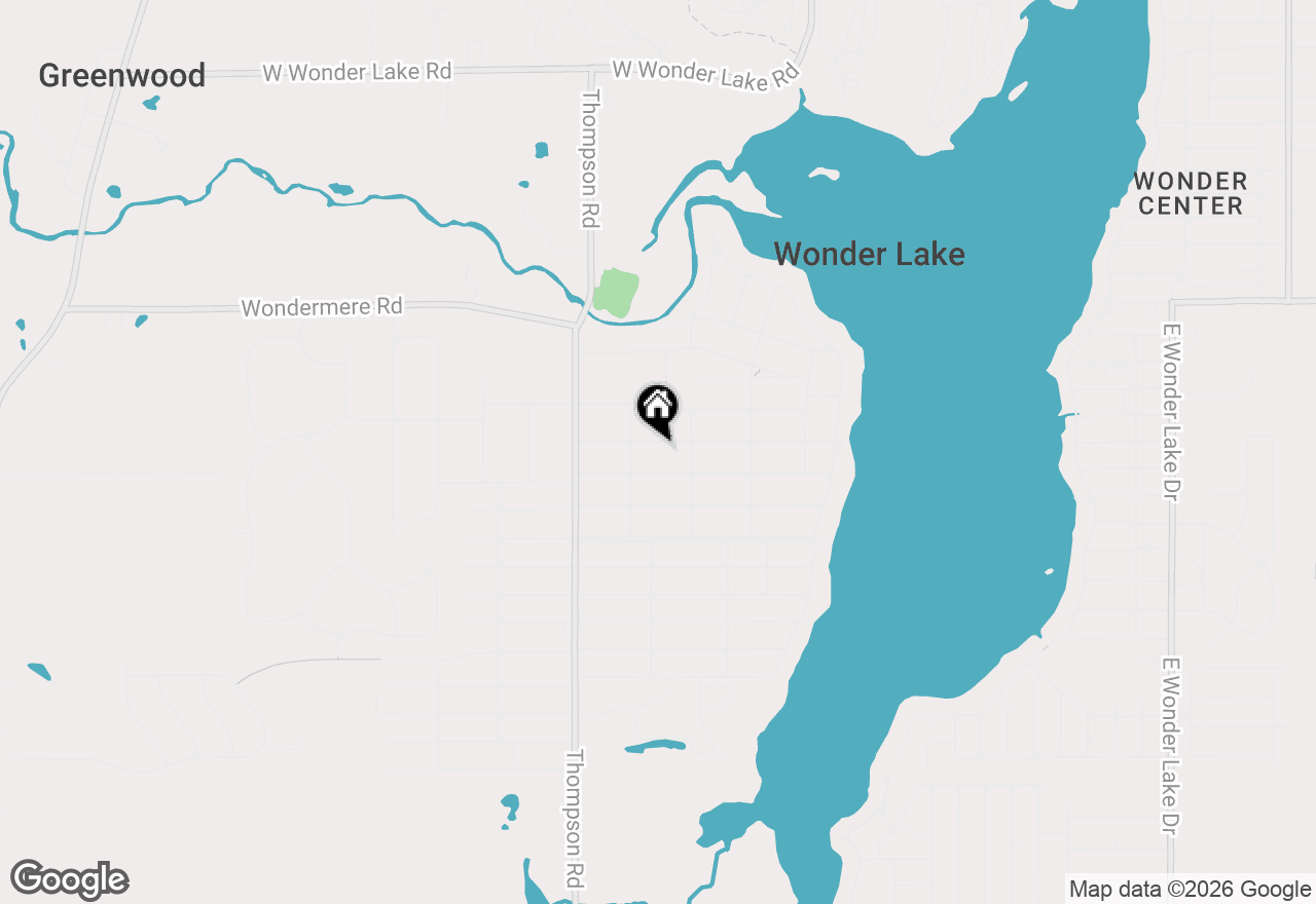 Map of 8611 Dorr Road, Wonder Lake, IL 60097