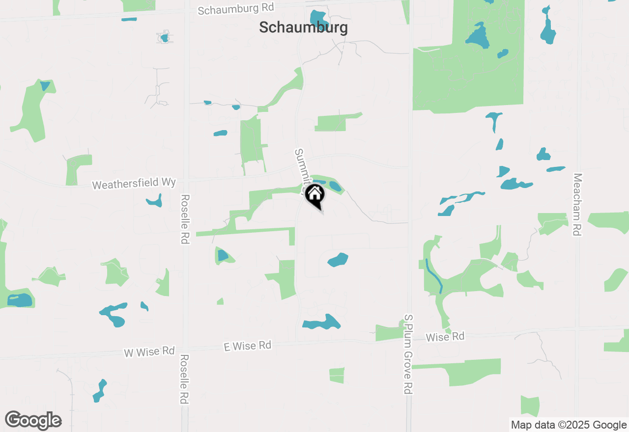 Map of 731 Highpoint Court, Schaumburg, IL 60193