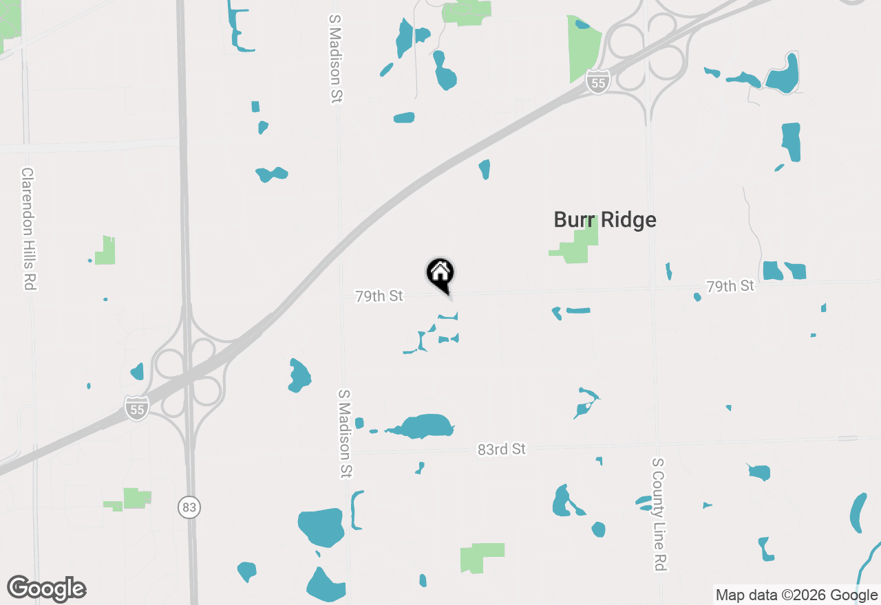 Map of 68 Berkshire Court, Burr Ridge, IL 60527