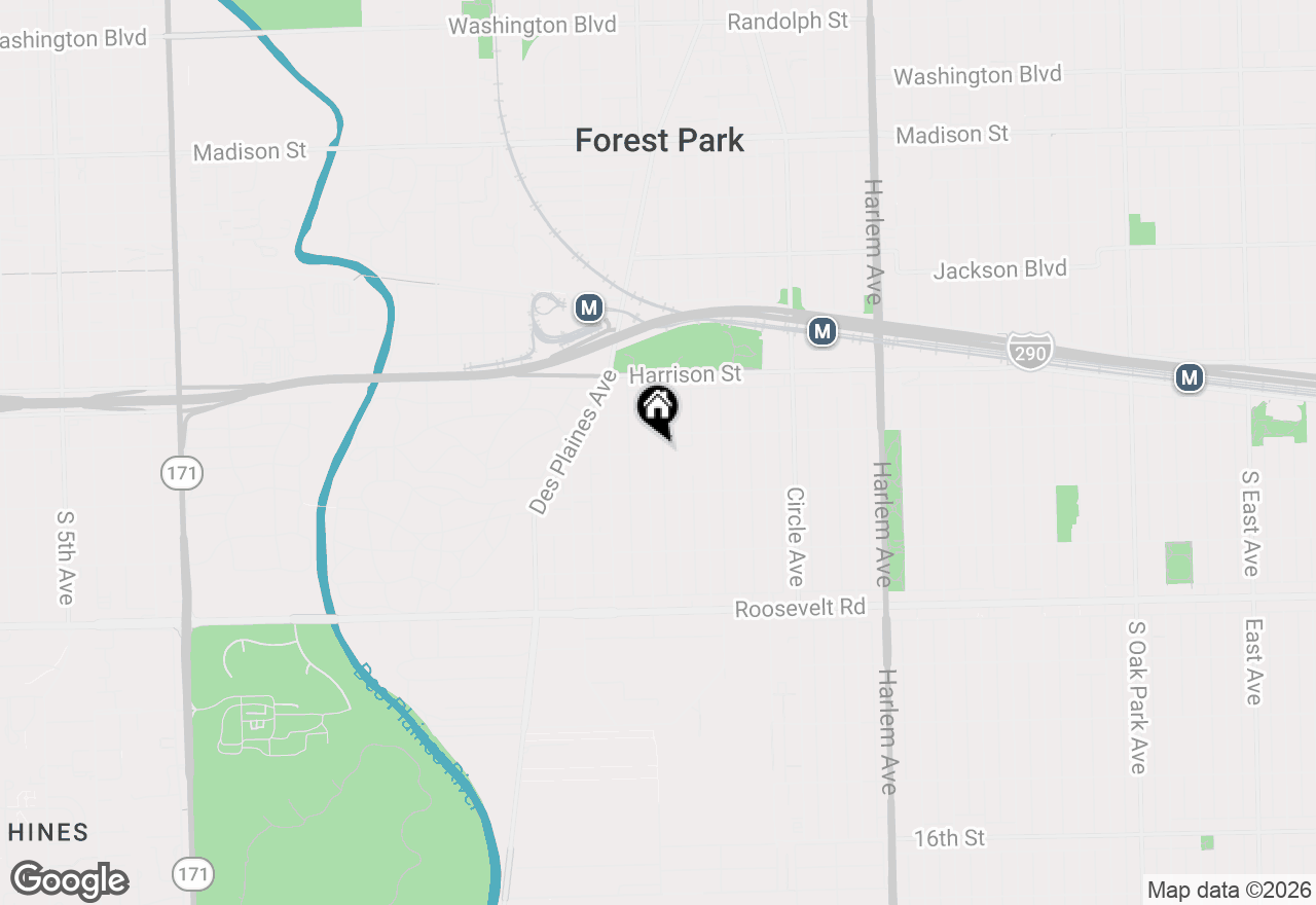 Map of 914 Lathrop Avenue, Forest Park, IL 60130