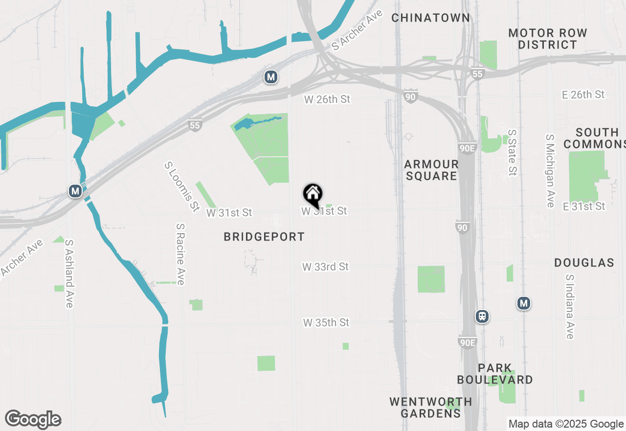 Map of 711 W 31st Street #1, Chicago, IL 60616