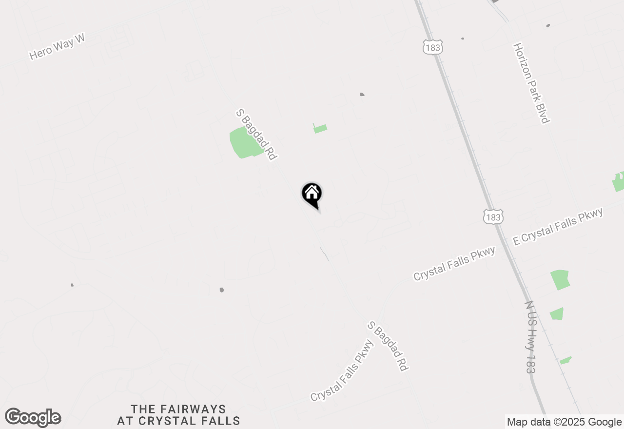 Map of 1105 Rockrose Ct, Leander, TX 78641