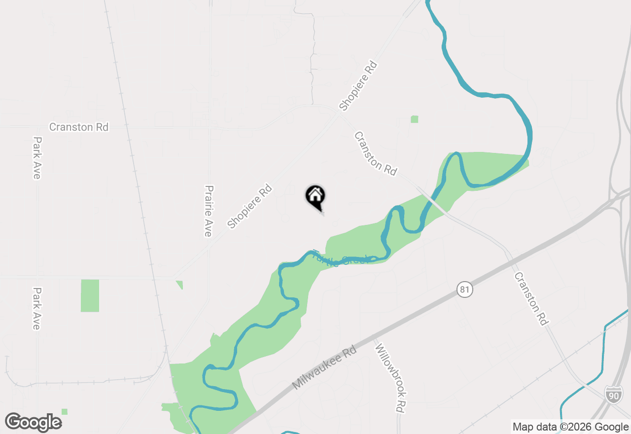 Map of 1956 Bootmaker Dr, Beloit, WI 53511