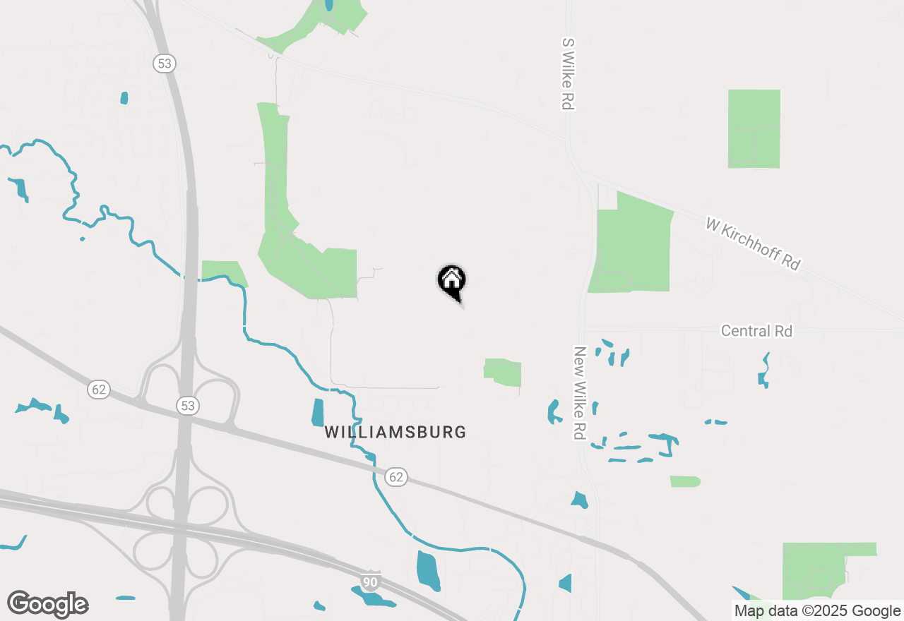 Map of 2503 Fulle Street, Rolling Meadows, IL 60008