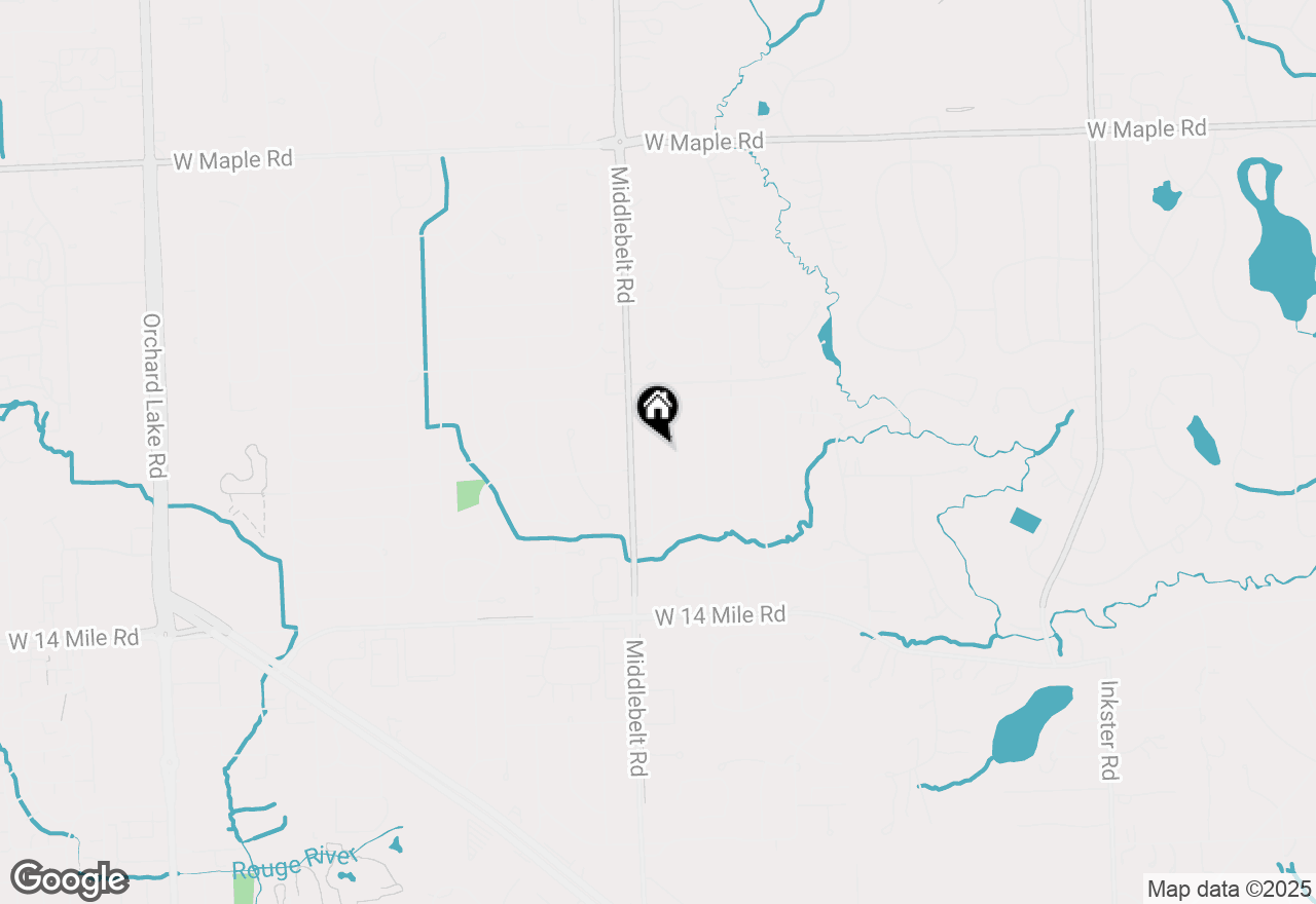 Map of 7137 Stonebrook Road, West Bloomfield, MI 48322