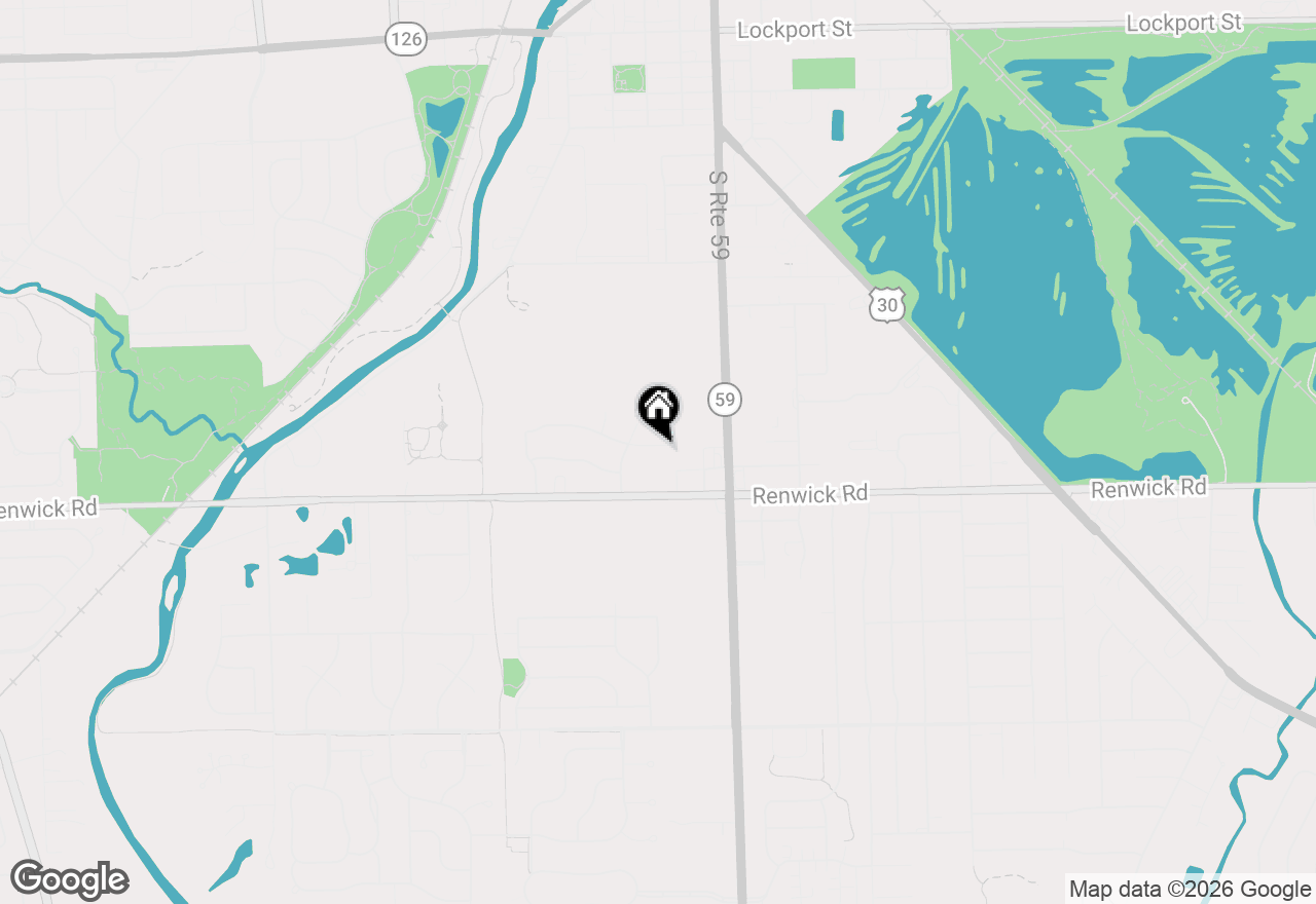 Map of 24105 Cropland Drive, Plainfield, IL 60544