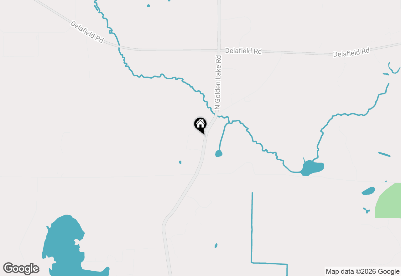 Map of 1433 N Golden Lake Rd, Summit, WI 53066