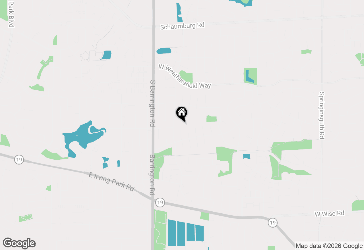 Map of 7979 Huntington Circle N, Hanover Park, IL 60133