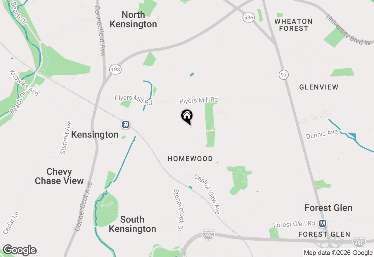 Map of 3110 Fayette Road, Kensington, MD 20895