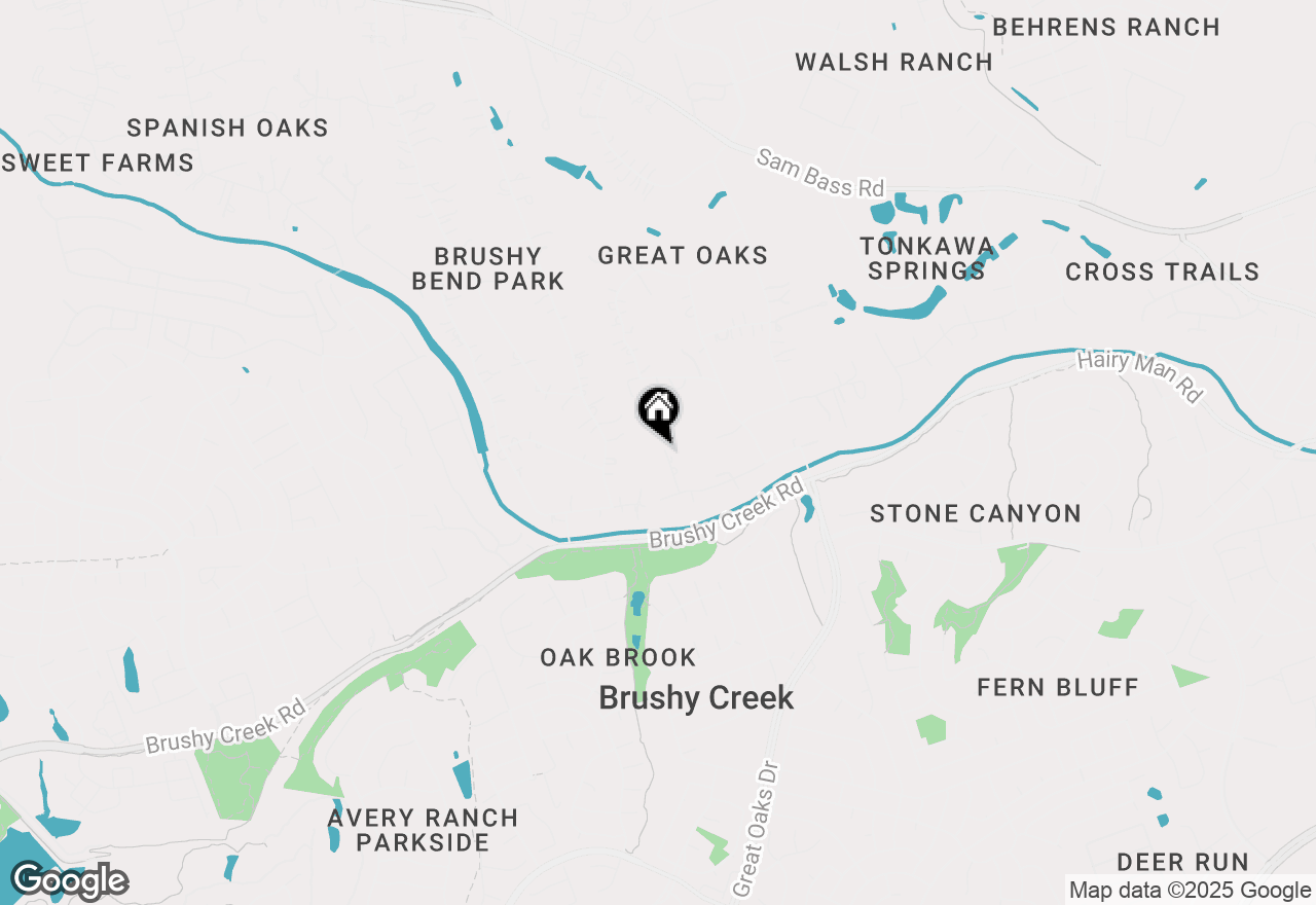 Map of 1013 Hidden Ridge Ct, Round Rock, TX 78681