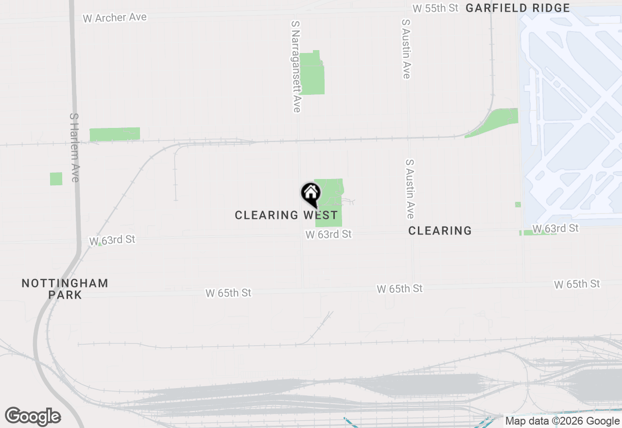 Map of 6212 S Mulligan Avenue, Chicago, IL 60638