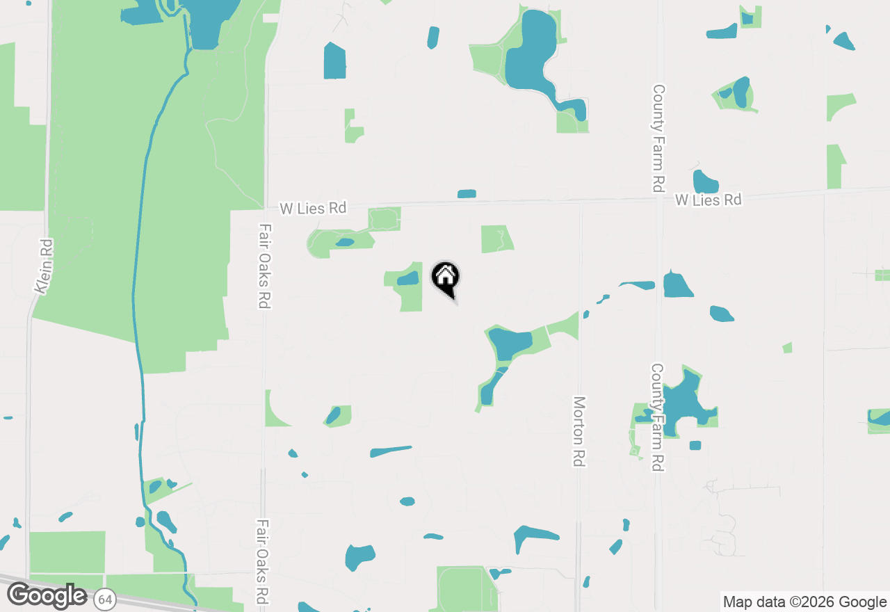 Map of 1213 Saratoga Drive, Carol Stream, IL 60188