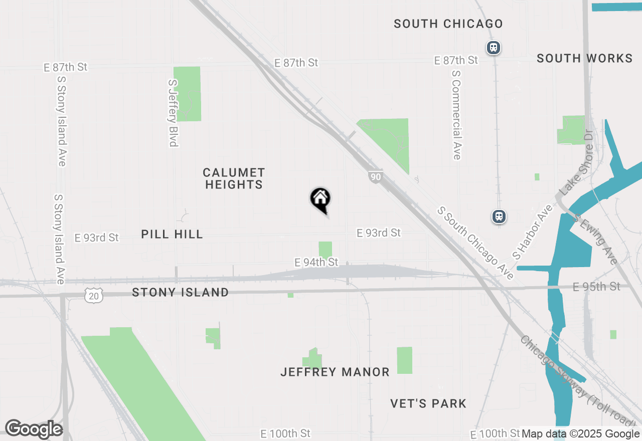 Map of 9233 S Essex Avenue, Chicago, IL 60617