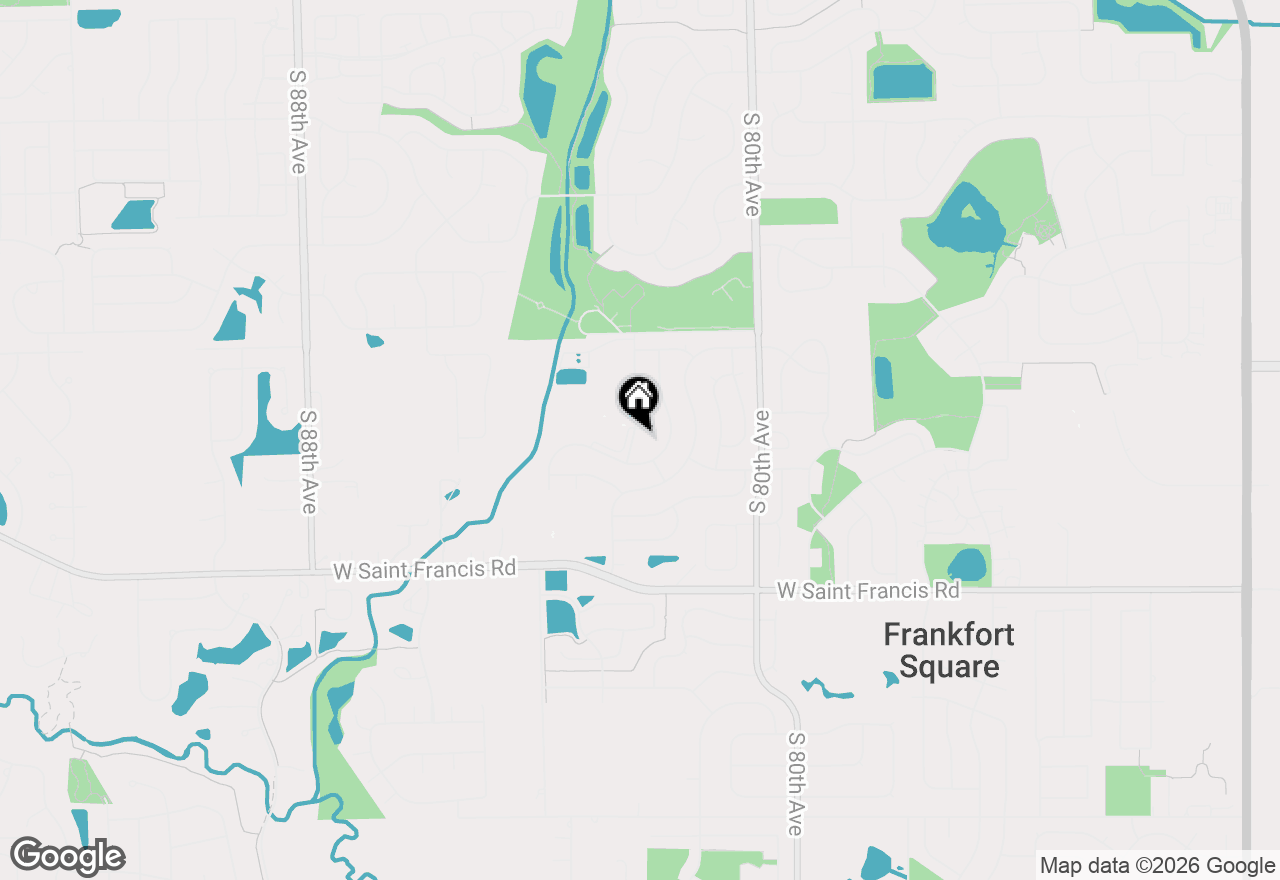 Map of 20051 S Spruce Drive, Frankfort, IL 60423