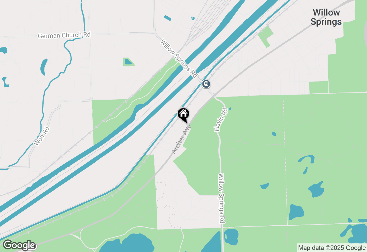 Map of 8900 Archer Avenue #8912, Willow Springs, IL 60480
