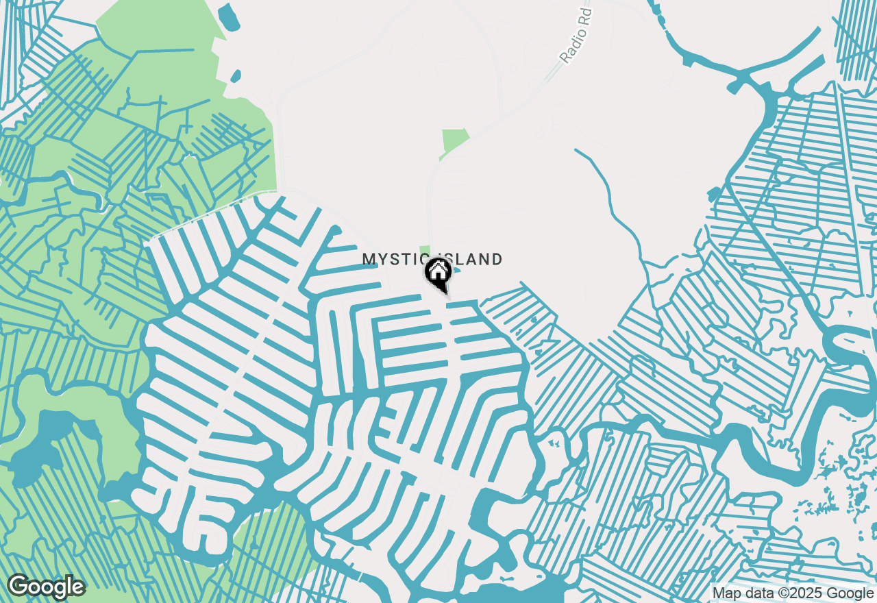 Map of 985 Radio Road, Tuckerton, NJ 08087