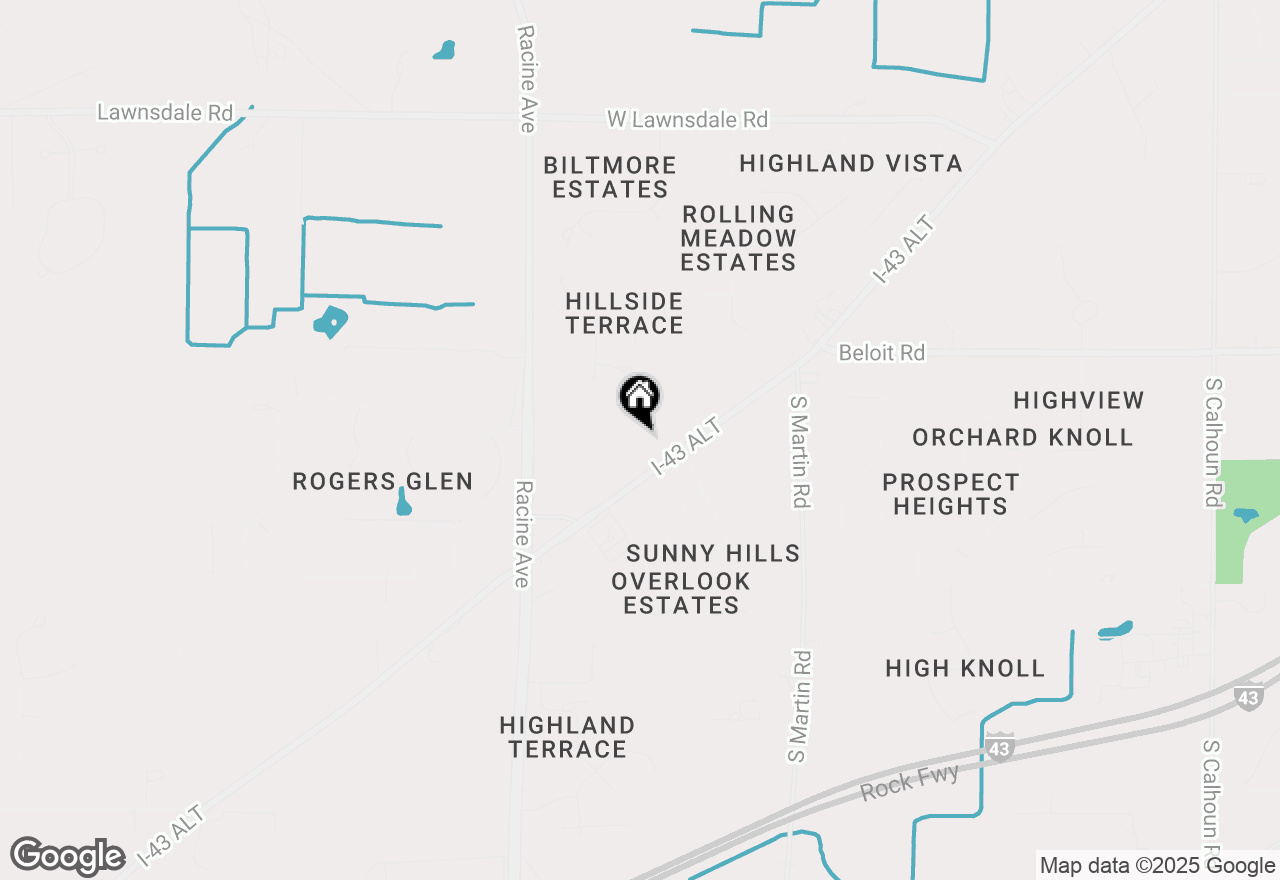 Map of Lt0 W National Ave, New Berlin, WI 53146