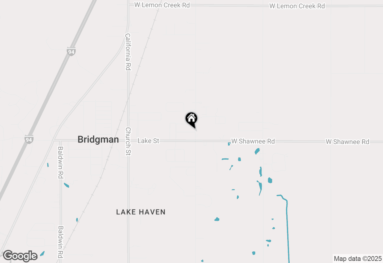 Map of 3742 School Street, Bridgman, MI 49106