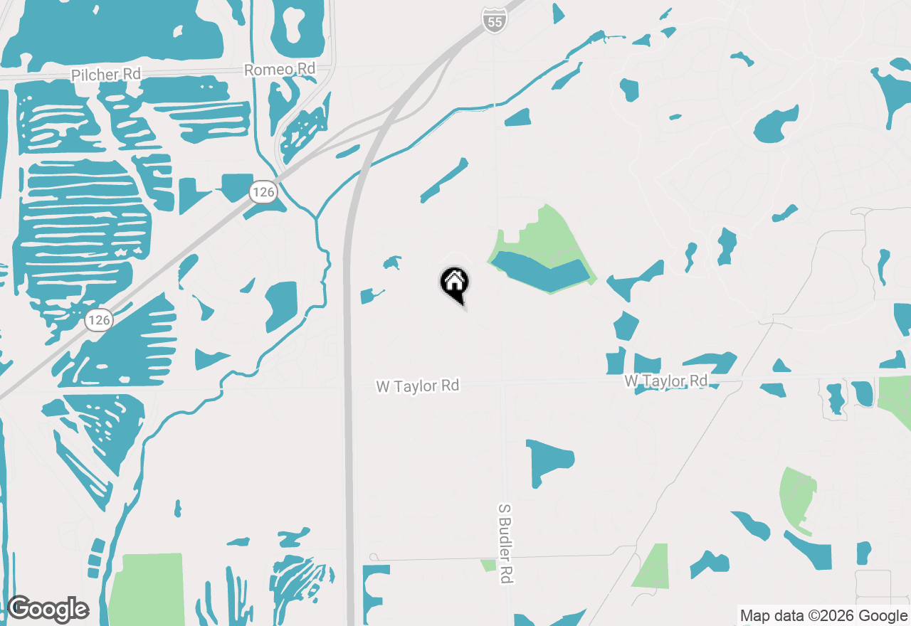 Map of 22104 W Miller Drive, Plainfield, IL 60544