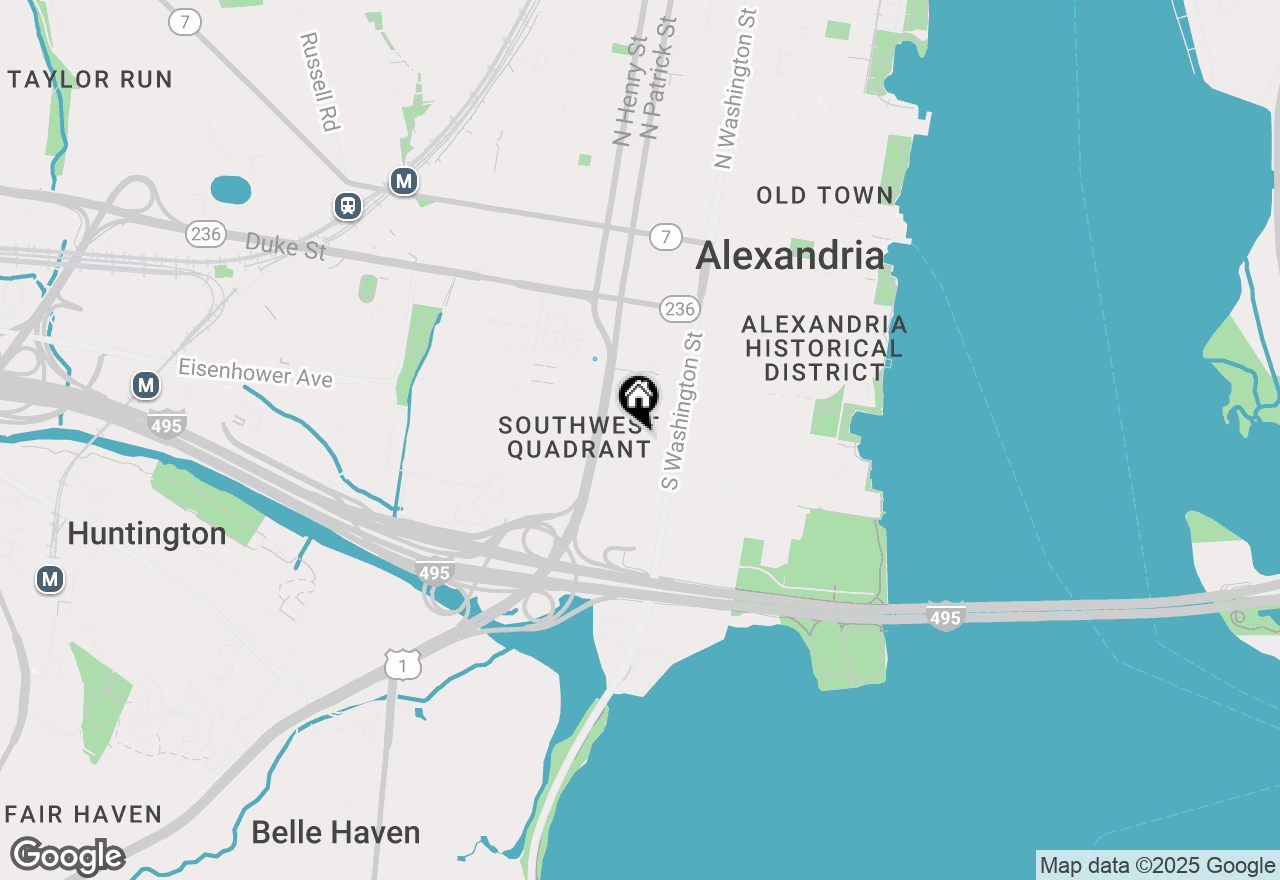 Map of 809 Franklin Street, Alexandria, VA 22314