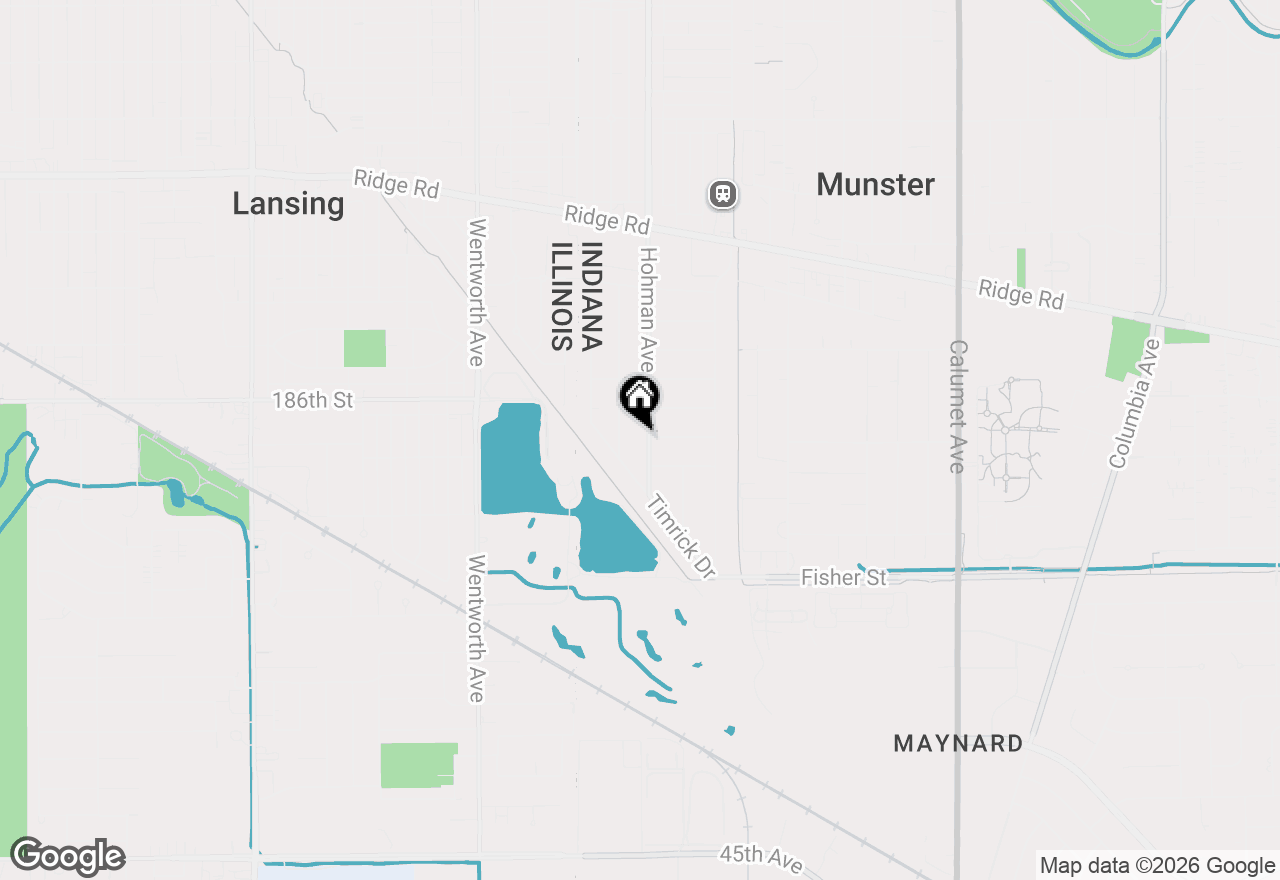 Map of 8630 Hohman Avenue, Munster, IN 46321