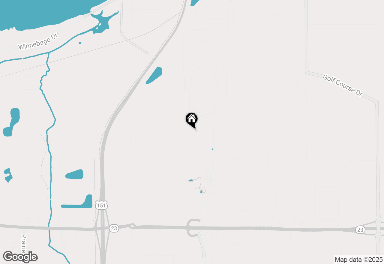 Map of 26 Hunters Ct, Fond Du Lac, WI 54937