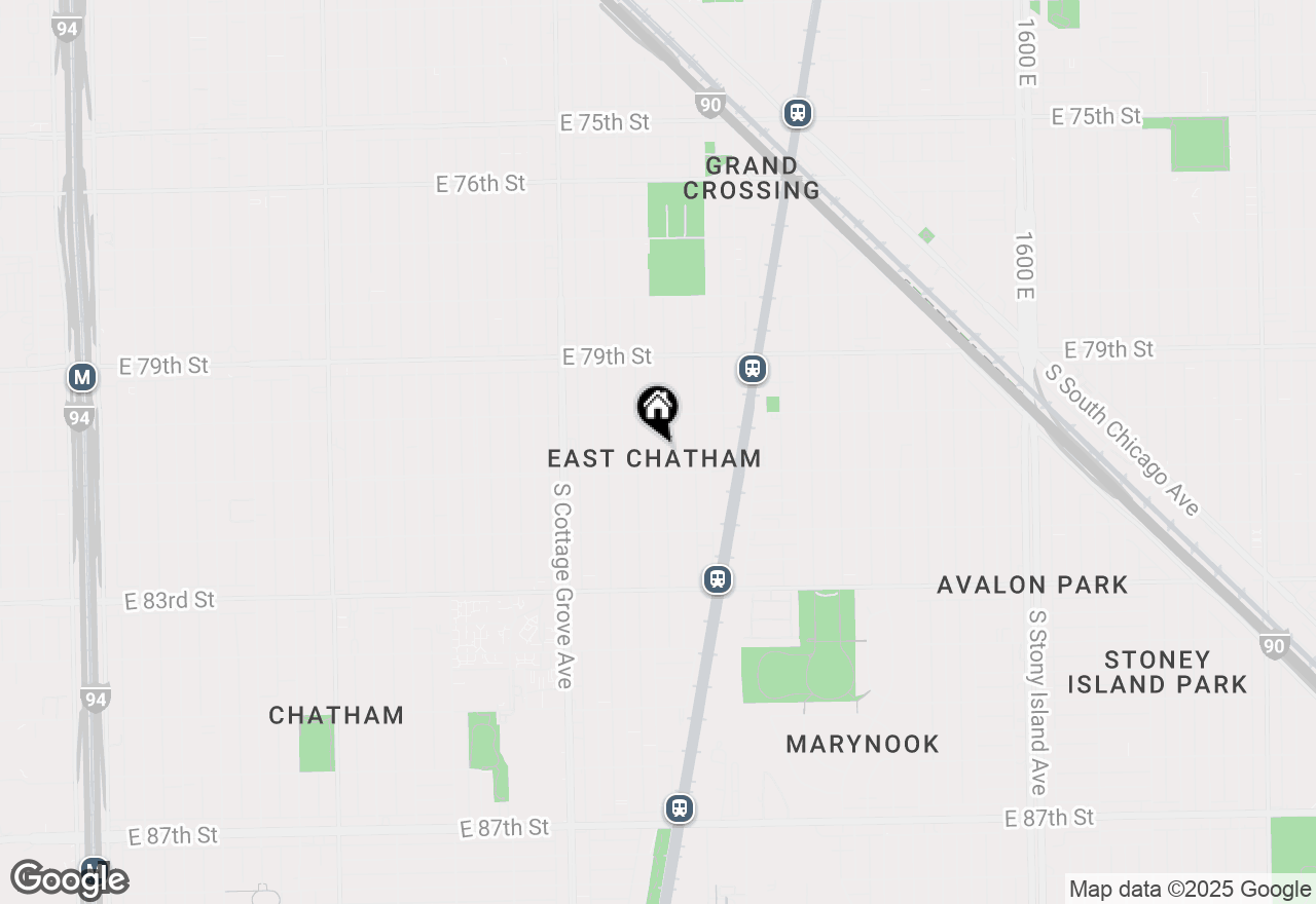 Map of 8039 S Ingleside Avenue, Chicago, IL 60619