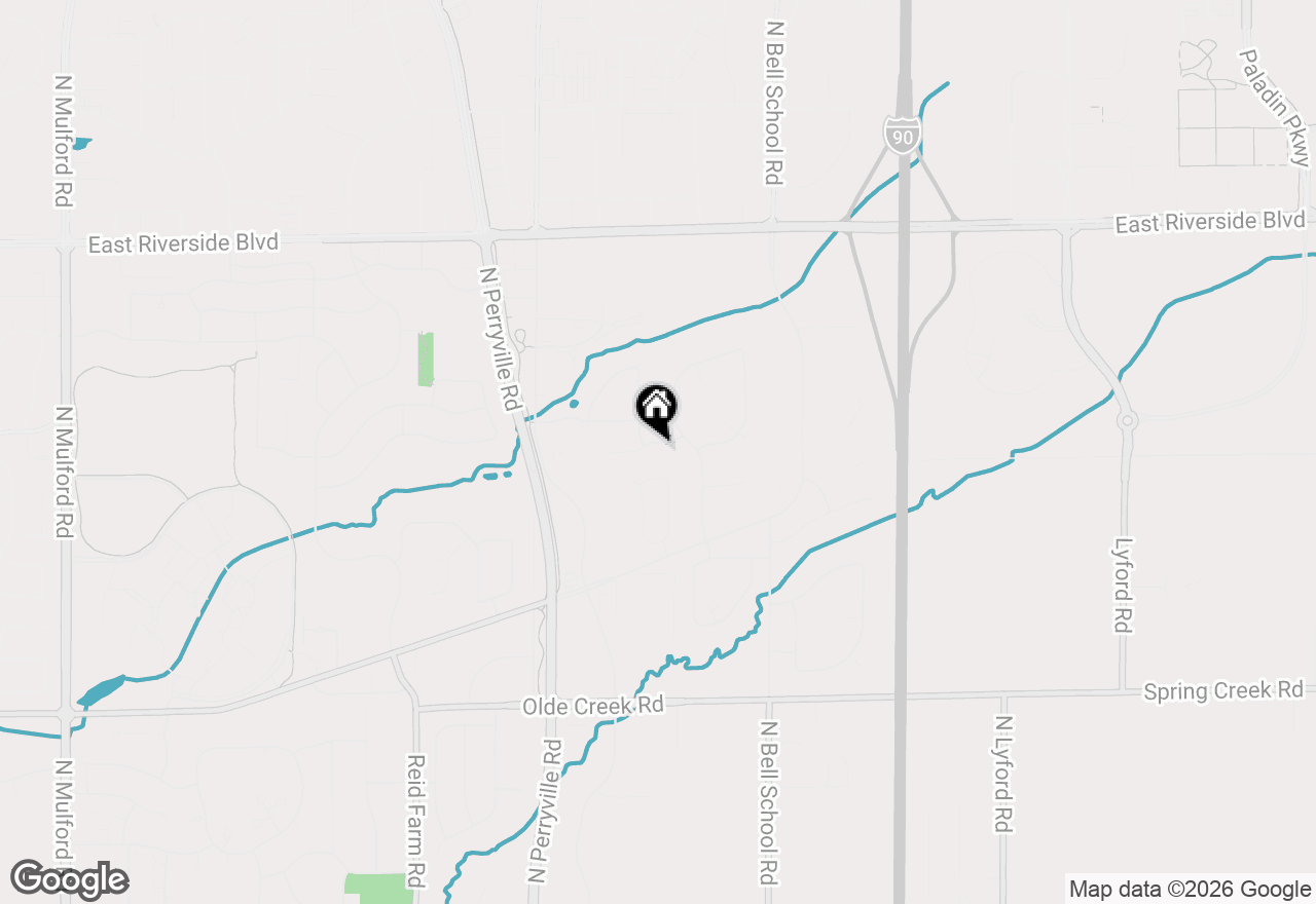 Map of 7249 Robinswood Street, Rockford, IL 61114