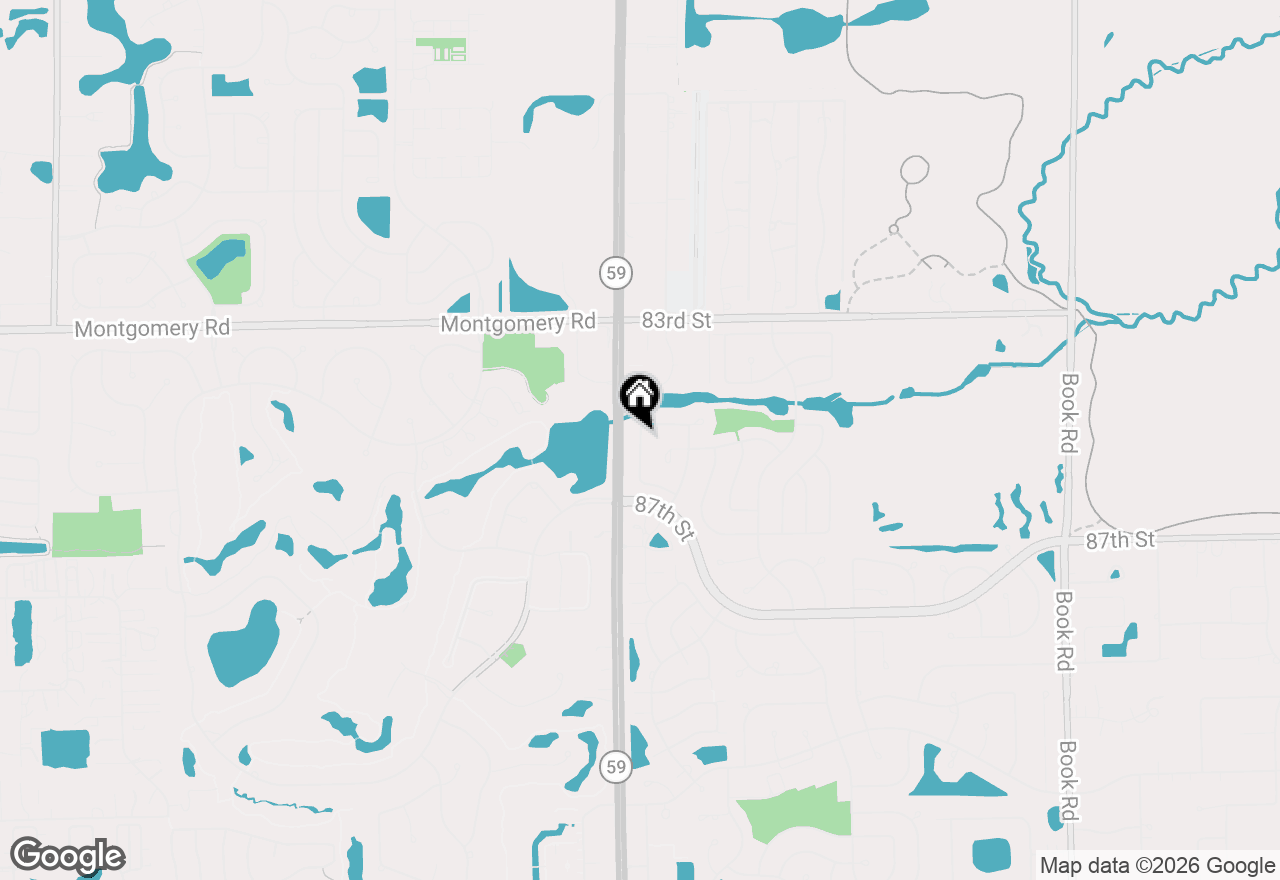 Map of 3045 Kentshire Circle #3045, Naperville, IL 60564