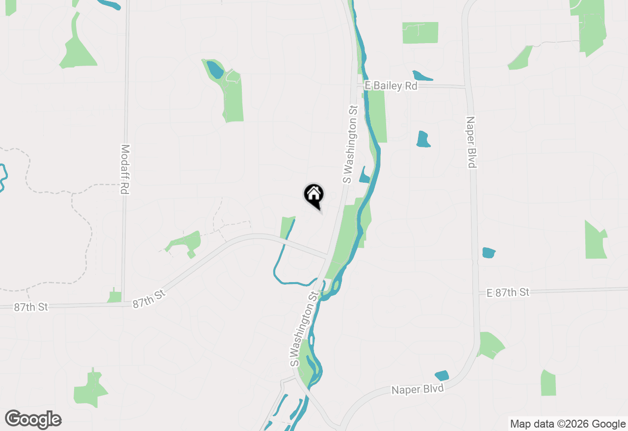 Map of 1908 Wisteria Court #2, Naperville, IL 60565