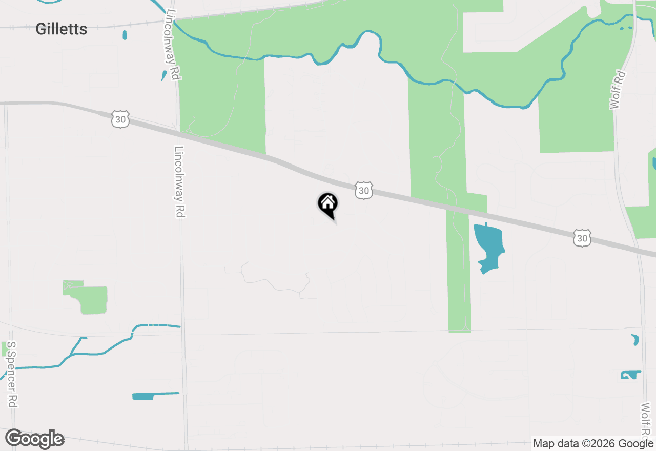 Map of 2724 Schooner Drive, New Lenox, IL 60451