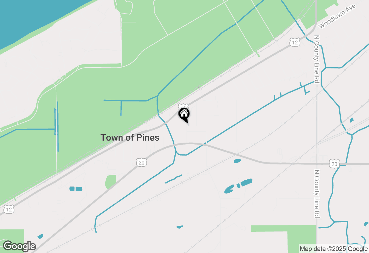 Map of 1563 Maine Avenue, Michigan City, IN 46360