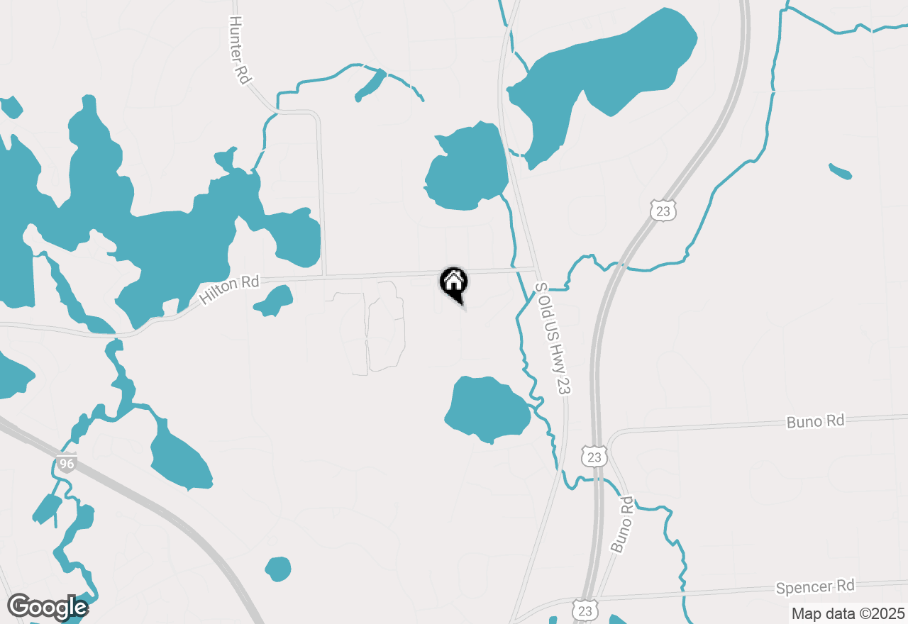 Map of 3584 Pointe Shore Drive, Brighton, MI 48114