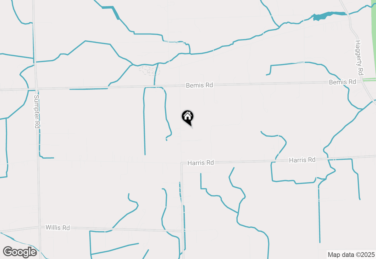 Map of 18077 Martinsville Road, Belleville, MI 48111