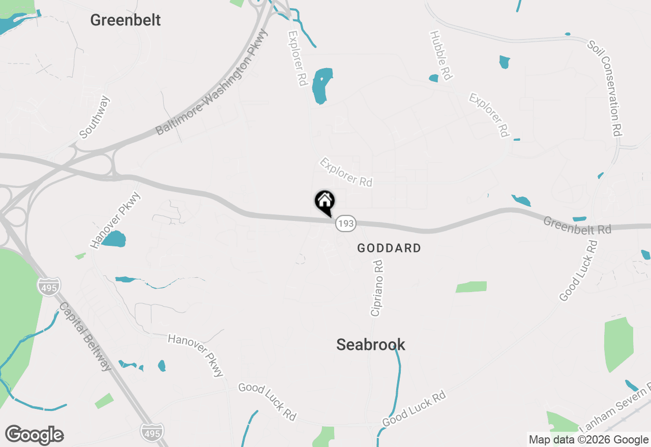 Map of 8451 Greenbelt Road #202, Greenbelt, MD 20770