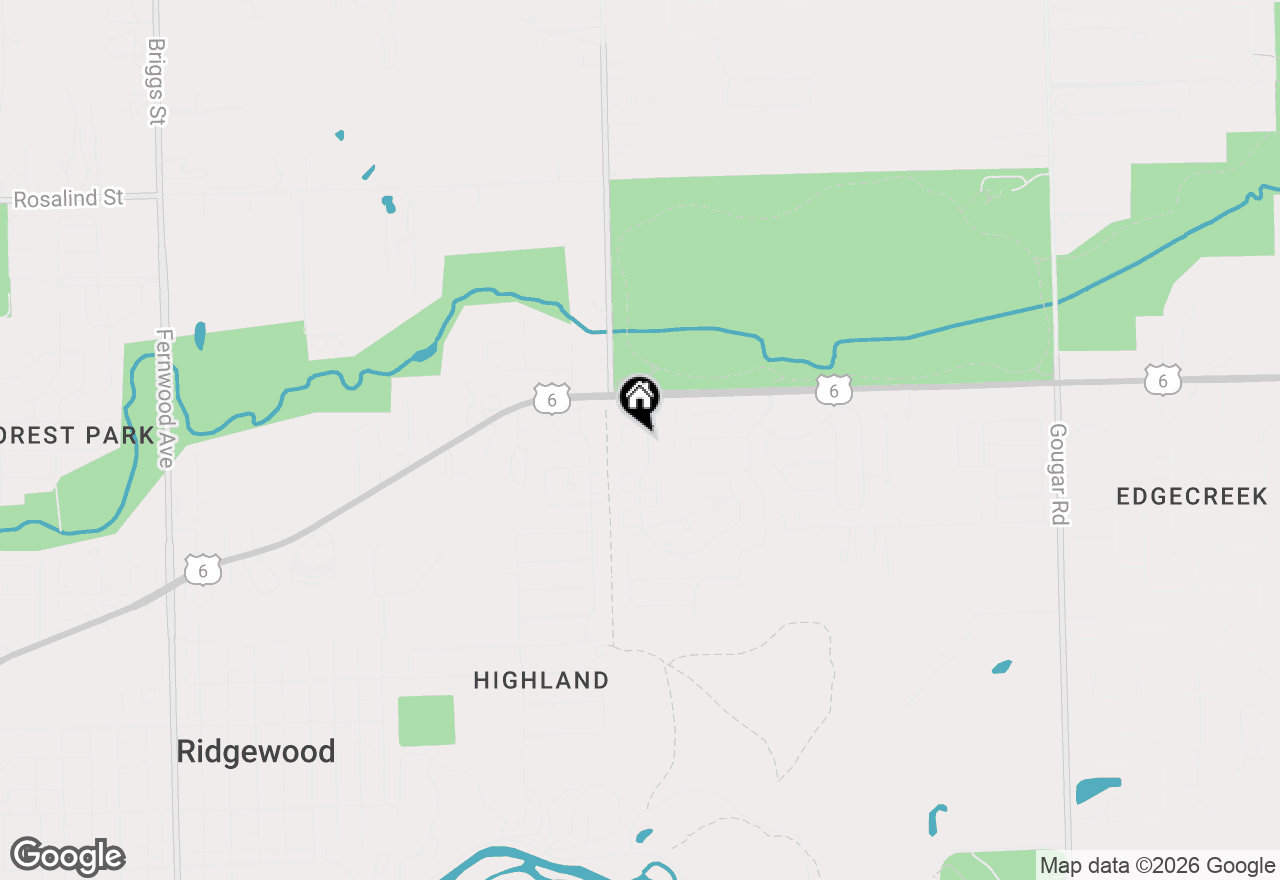 Map of 1111 Colonial Drive, Joliet, IL 60432