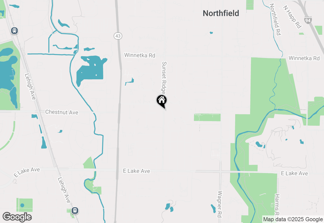 Map of 1300 Kenilworth Lane, Glenview, IL 60025