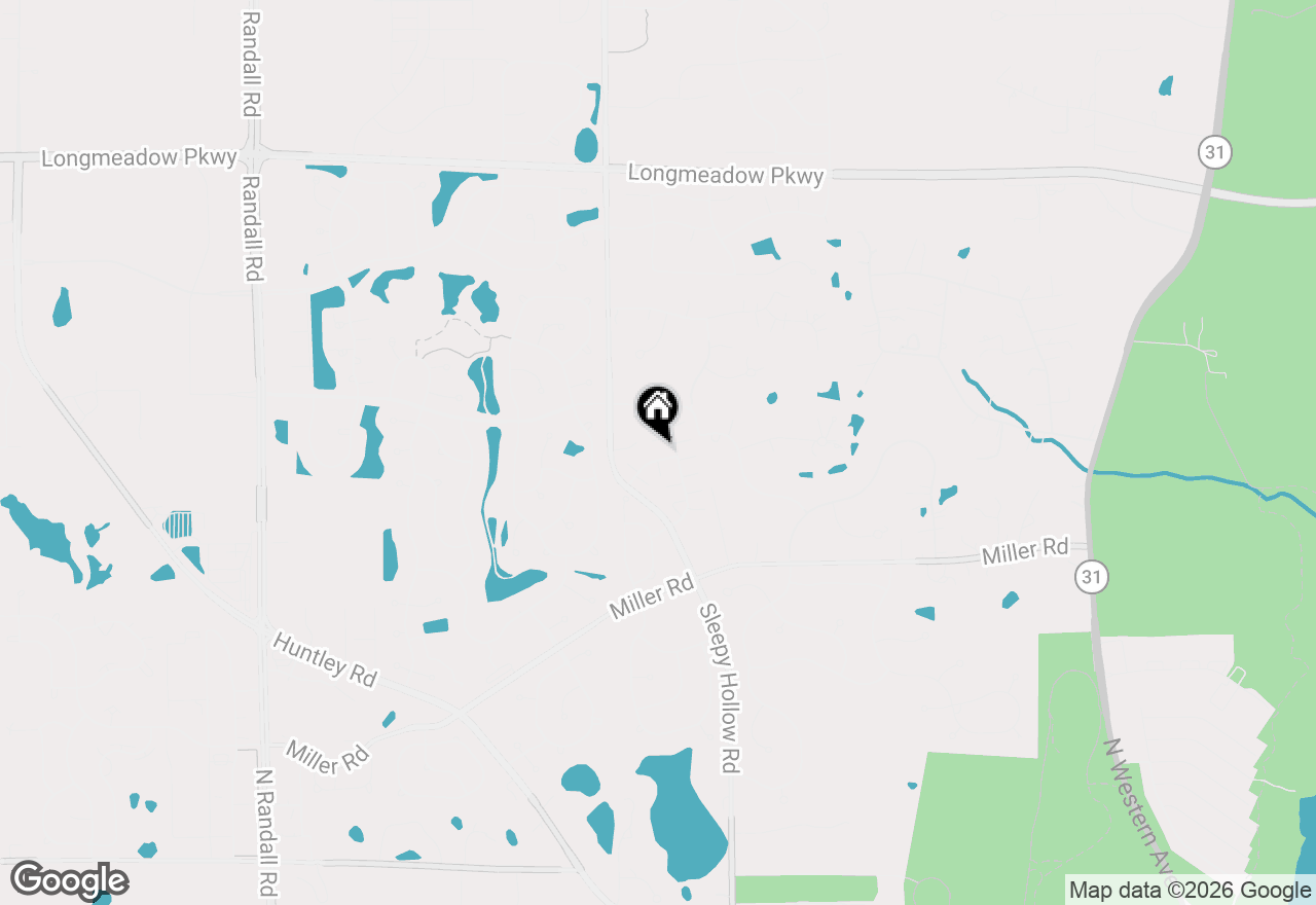 Map of 3623 Roanoke Avenue, Carpentersville, IL 60110