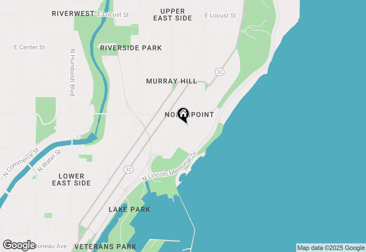 Map of 2405 E Wyoming Pl, Milwaukee, WI 53202