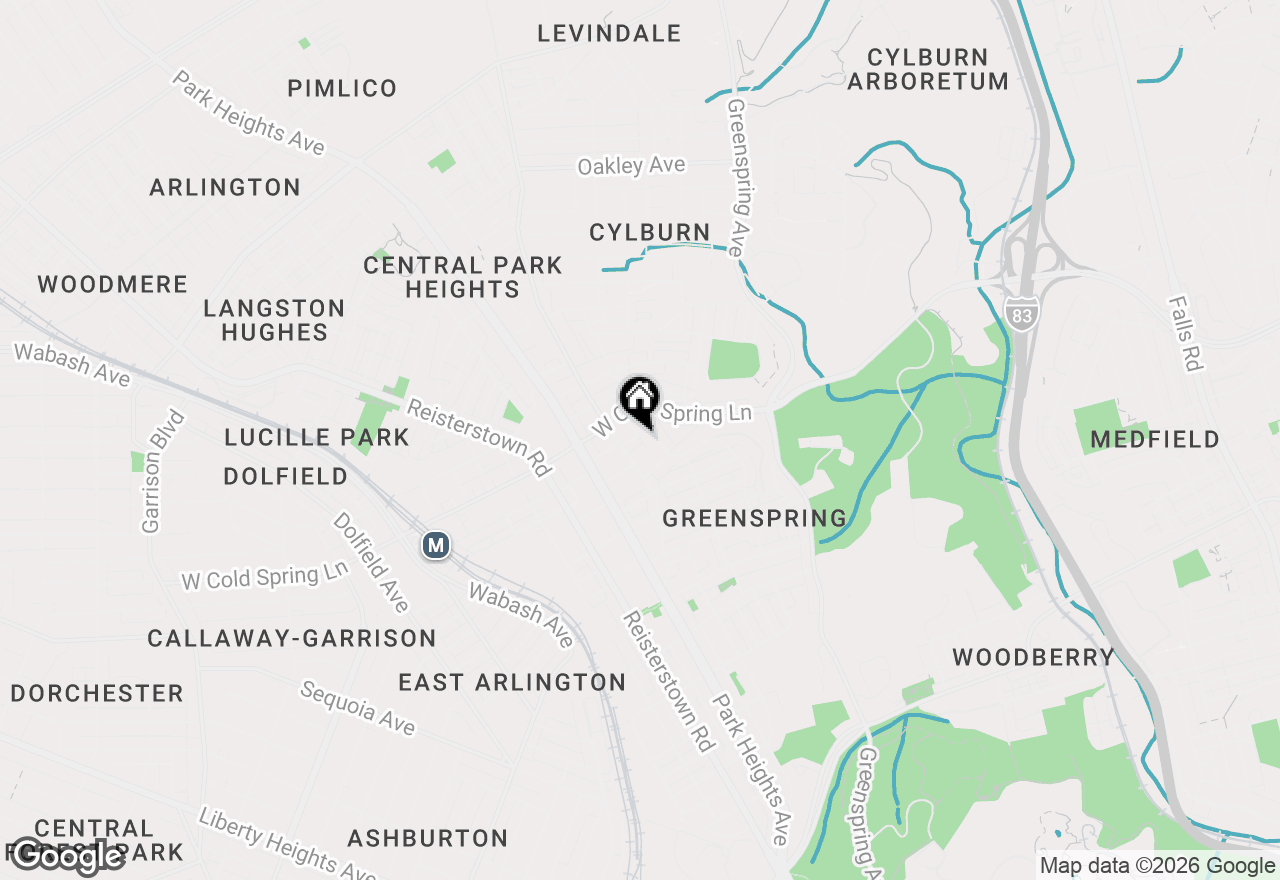 Map of 2523 Boarman Avenue, Baltimore, MD 21215