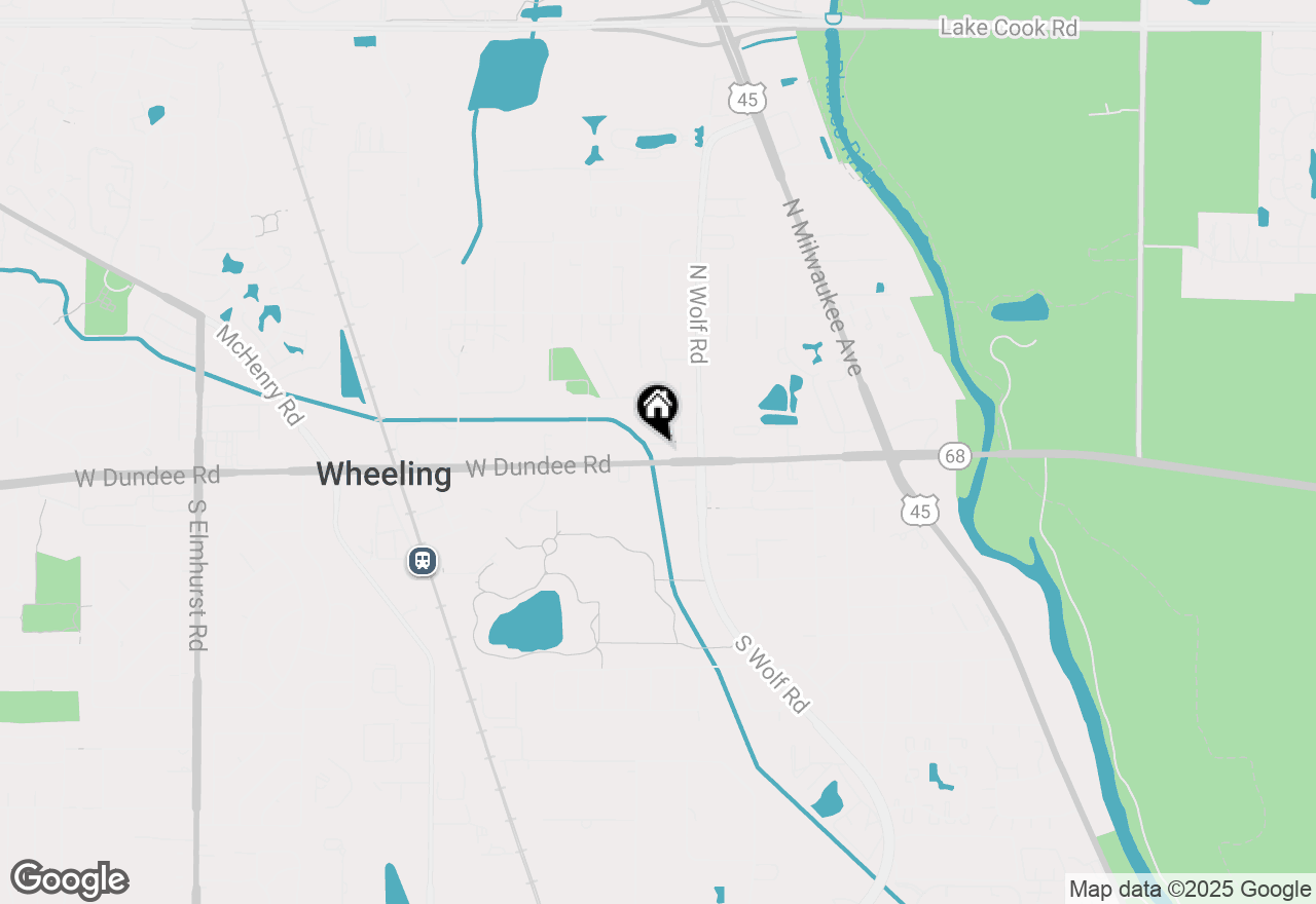 Map of 50 W Dundee Road, Wheeling, IL 60090