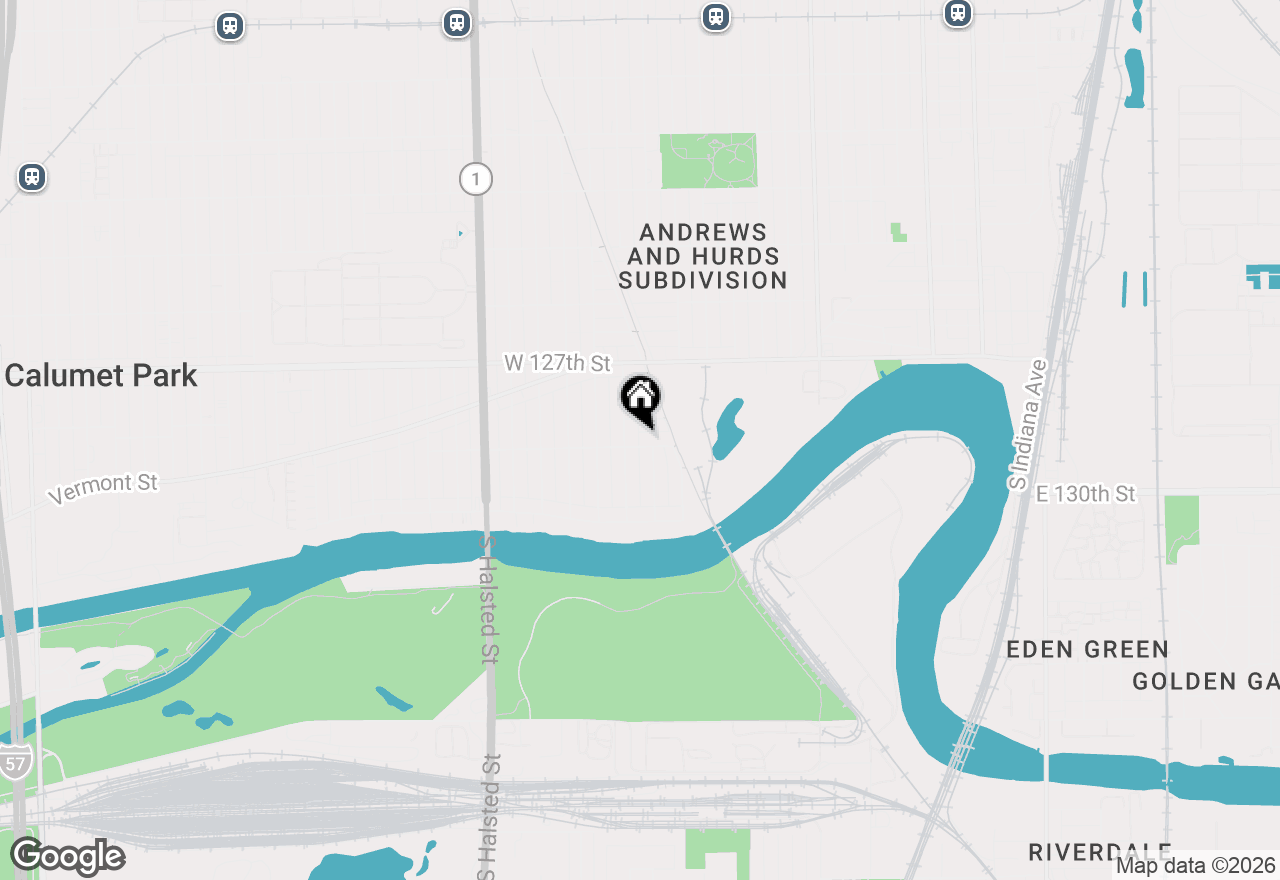 Map of 510 W 128th Place, Chicago, IL 60628