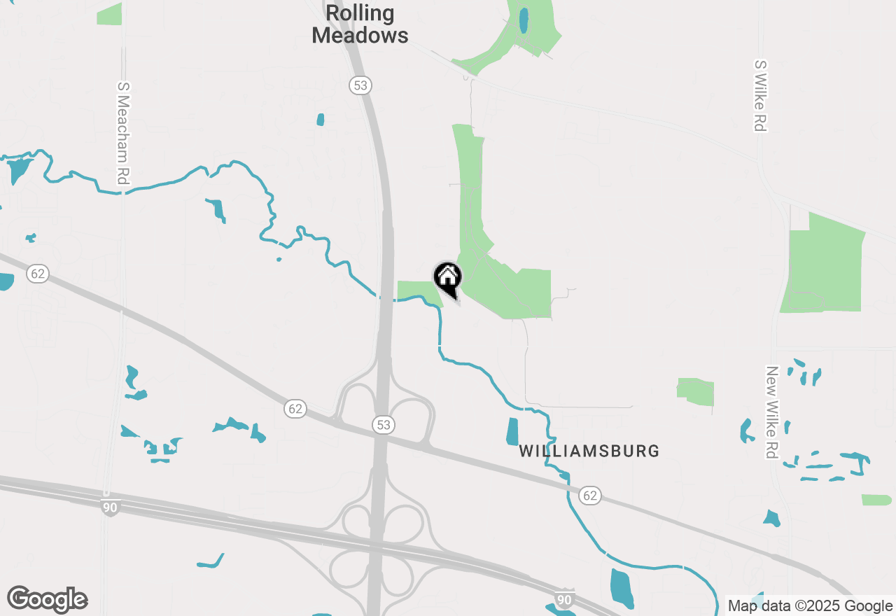 Map of 4101 Owl Drive, Rolling Meadows, IL 60008