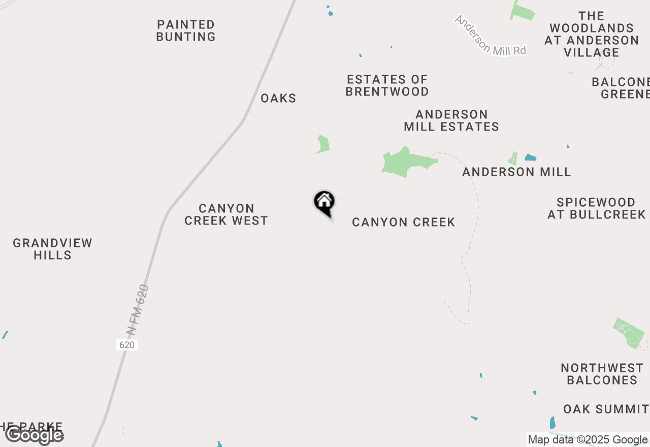 Map of 9911 Cinnabar Trl, Austin, TX 78726