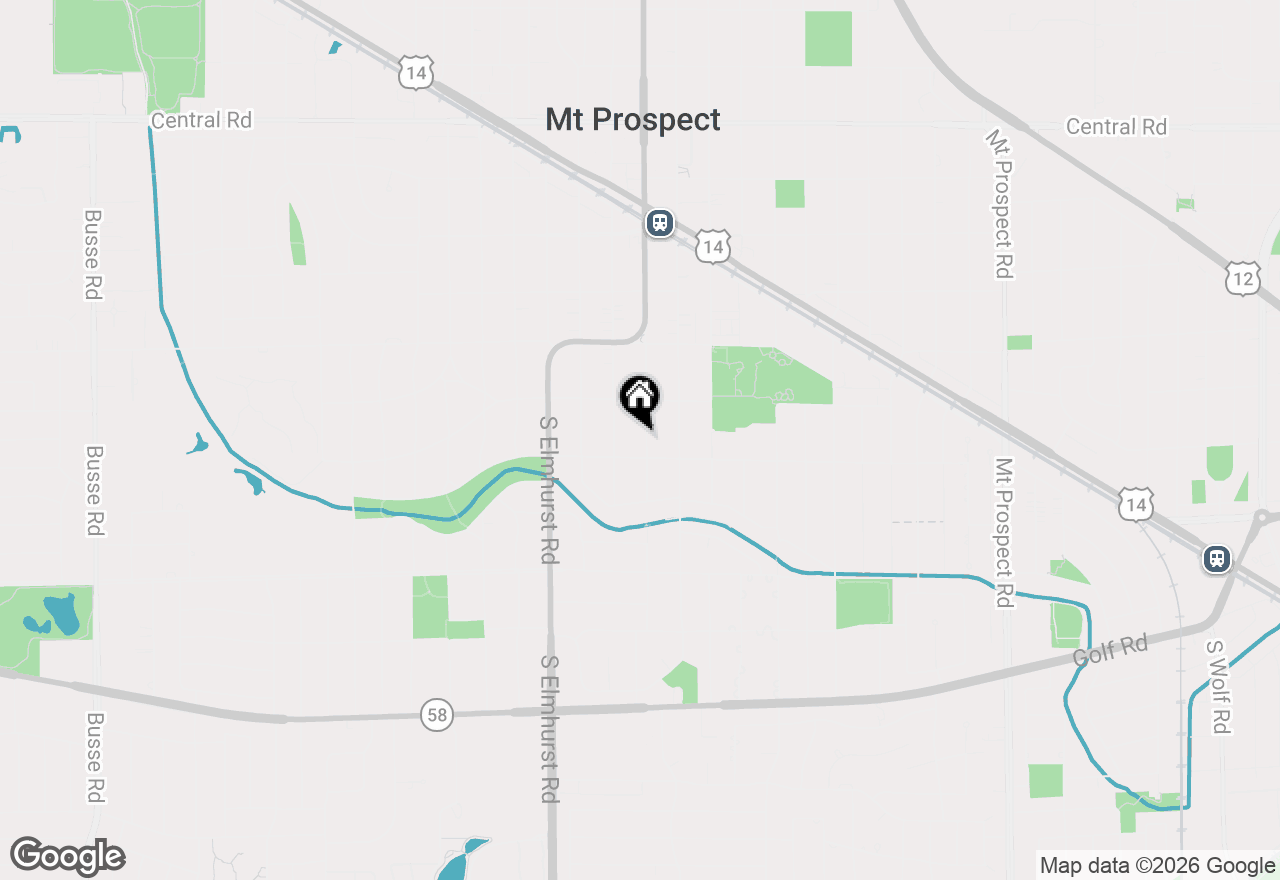 Map of 516 S Main Street, Mount Prospect, IL 60056